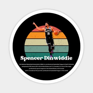 Spencer Dinwiddie Vintage V1 Magnet